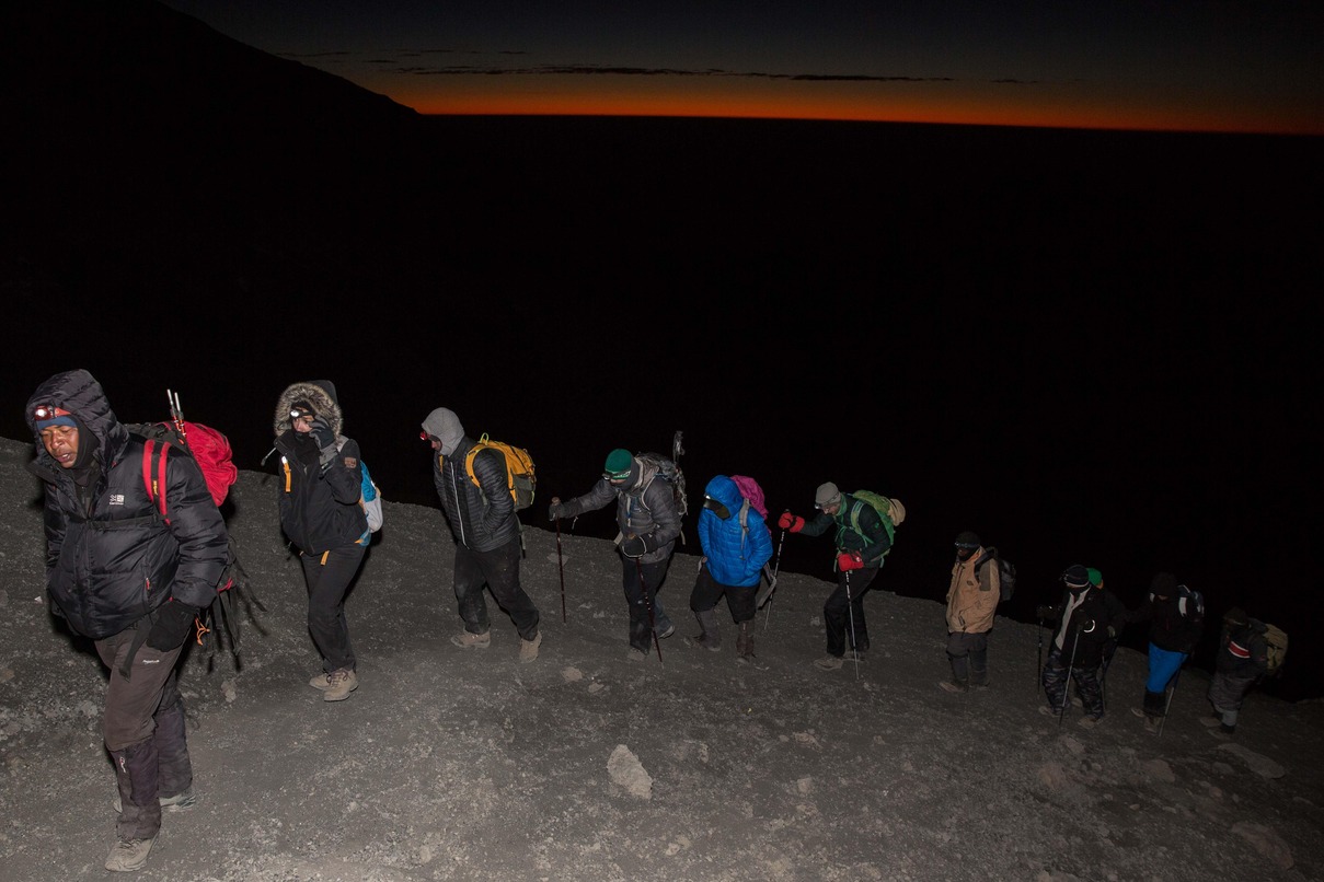 Kilimanjaro summit night to Uhuru Peak
